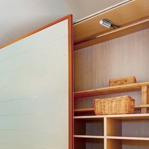 Luz Led inteligente con Sensor PIR para muebles, luz con función de retardo de tiempo ajustable, armario