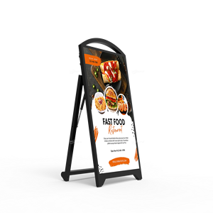 360SPB portatile batteria ricaricabile Display a LED con sistema CMS Poster montato su ruota - Product Image 1