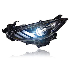 Suitable for 14-19 Mazda <strong>3</strong> Axela edition headlights Modification Mustang <strong>LED</strong> daytime running lights with headlights - Product Image 3