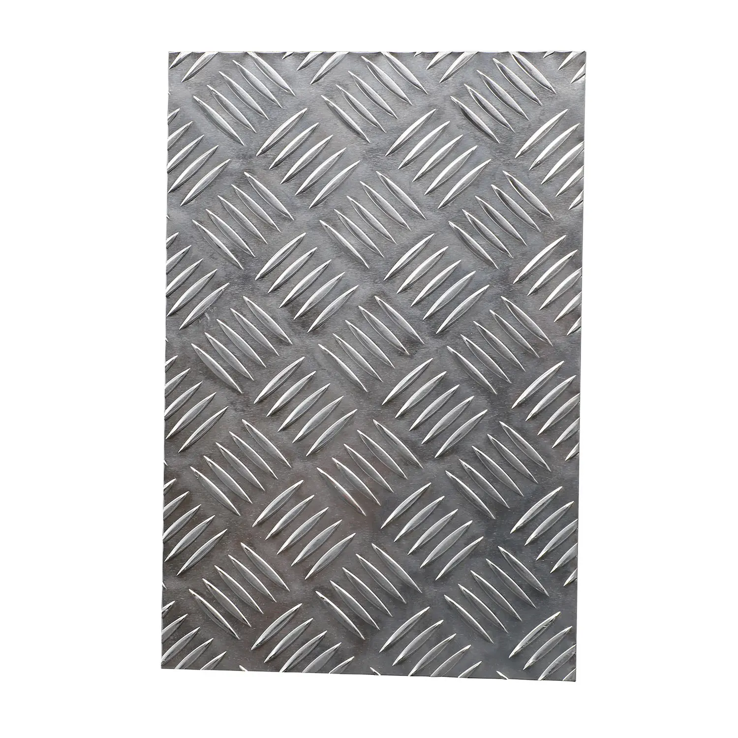 Plaque de damier en aluminium à cinq barres