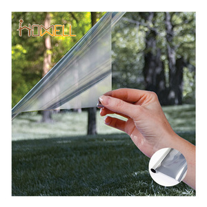 反光窗膜制造商单向视觉隐私保护建筑窗户装饰 - Product Image 3