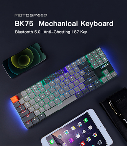 键盘75% 兼容Windows和Ma c系统Gateron开关低剖面无线机械键盘 - Product Image 3