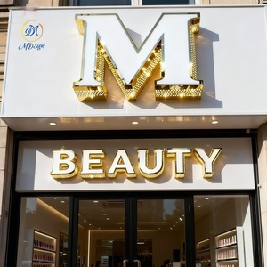 Yüksek Parlaklıklı Mağaza Tabelası Özel Logo Tasarımı Işıklı Akrilik Tabela 3D Led Işıklı Harf Led Aydınlatmalı Tabela İşletmeler İçin Dış Mekan - Product Image 2