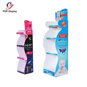 Cyj xách tay có thể gập lại cá tính hiển thị các tông Pop tầng siêu thị sóng đứng cho vệ sinh khăn ăn nhu yếu phẩm hàng ngày - Product Image 3