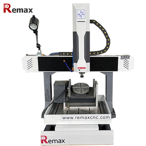 小型台式3d金属模具雕刻铣削6060迷你5轴数控刳刨机 - Product Image 6
