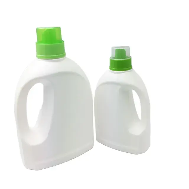 Botella de detergente para ropa, fabricante de plástico de gran capacidad, 1L 2L, venta al por mayor