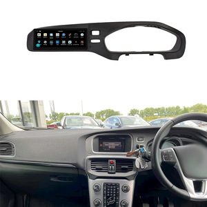 เครื่องเล่นมัลติมีเดียสำหรับรถยนต์วอลโว่เครื่องเล่นดีวีดีสเตอริโอ DSP CarPlay GPS นำทาง GPS เครื่องเล่นมัลติมีเดียรถยนต์ V40เปปไทด์11-18 - Product Image 1