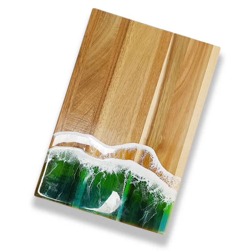 Factory wholesale Wooden cutting boards bulk Resin serving Board epoxy resin cutting board