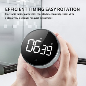 Schermo digitale LED Extra large anello esterno per un facile utilizzo modalità di risparmio energetico memoria temporizzazione funzione di ripetizione magnetico da cucina timer - Product Image 5