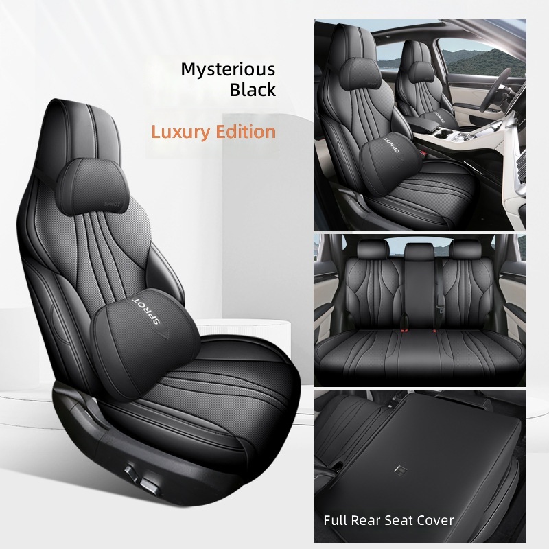 Luxury edition-mystery black-full cover-nappa leather