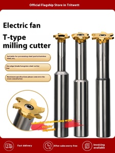 High Precision 6-Flute Tungsten Carbide T-Slot Milling <strong>Cutter</strong> 8mm for CNC <strong>Deep</strong> Grooving Small Bore Machining OEM Customizable - Product Image 3