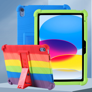 เคสซิลิโคนสำหรับ Apple iPad Pro Air 3 4 5 6 7 8 9 10th A2696 9.7 10.2 10.5 10.9 11 2024เคสนิ่มซิลิกาเจล - Product Image 2