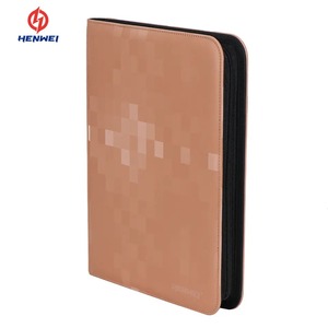 Classeur de cartes à collectionner en cuir PU de haute qualité 9 pochettes classeurs de cartes - Product Image 1