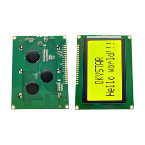 OKY4001-1 Gelb Grün 5V LCD-Bildschirm 12864 LCD-Anzeige modul 128x64 LCD - Product Image 5
