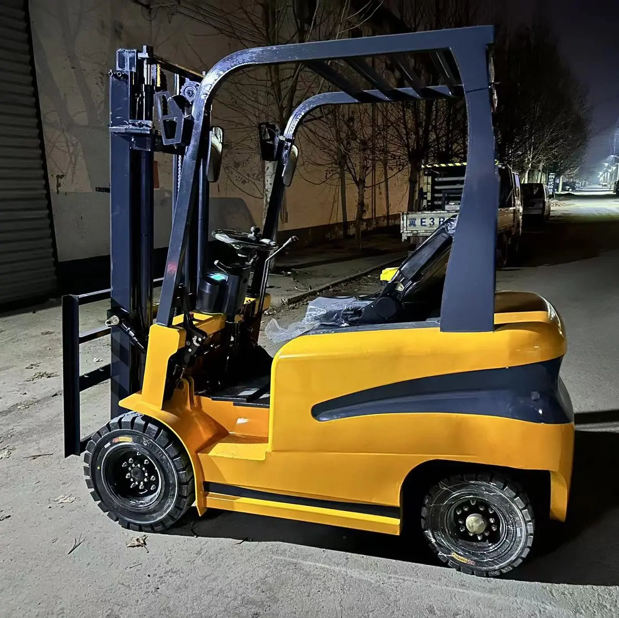 Goedkope Prijs Hoge Kwaliteit Gebruikte Mini Telelehandler Heftrucks Diesel/Elektrische Telescopische Heftruck Side Shift Handmatige Heftruckmachine