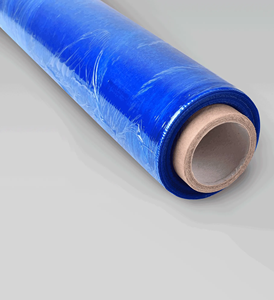 厂家价格包装包装膜环保工业蓝色拉伸膜 - Product Image 1