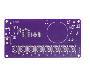 NE555 elektronik DIY piyano kiti 8th sipariş notları eğlenceli lehimleme uygulama devre CKD kitleri ve parçaları - Product Image 6