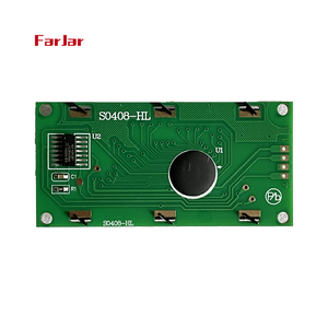 Caldwell ballistischen Fahrten schreiber S0408-HL LCD-Modul 4 Segment kleine LCD-Anzeige seriell mit Controller