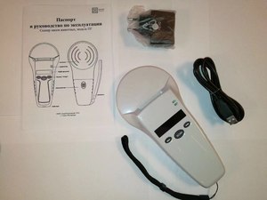 HDX FDX ISO11784/5 134.2khz動物マイクロチップ耳タグリーダー1Dバーコード機能付き - Product Image 6