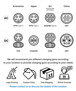 Amppal 7kW 14kw 22Kw 44kw 2 súng AC EV Type1 2 gb/t Trạm Sạc xe đ<span class=keywords><strong>i</strong></span>ện Trạm Sạc xe đ<span class=keywords><strong>i</strong></span>ện - Product Image 2