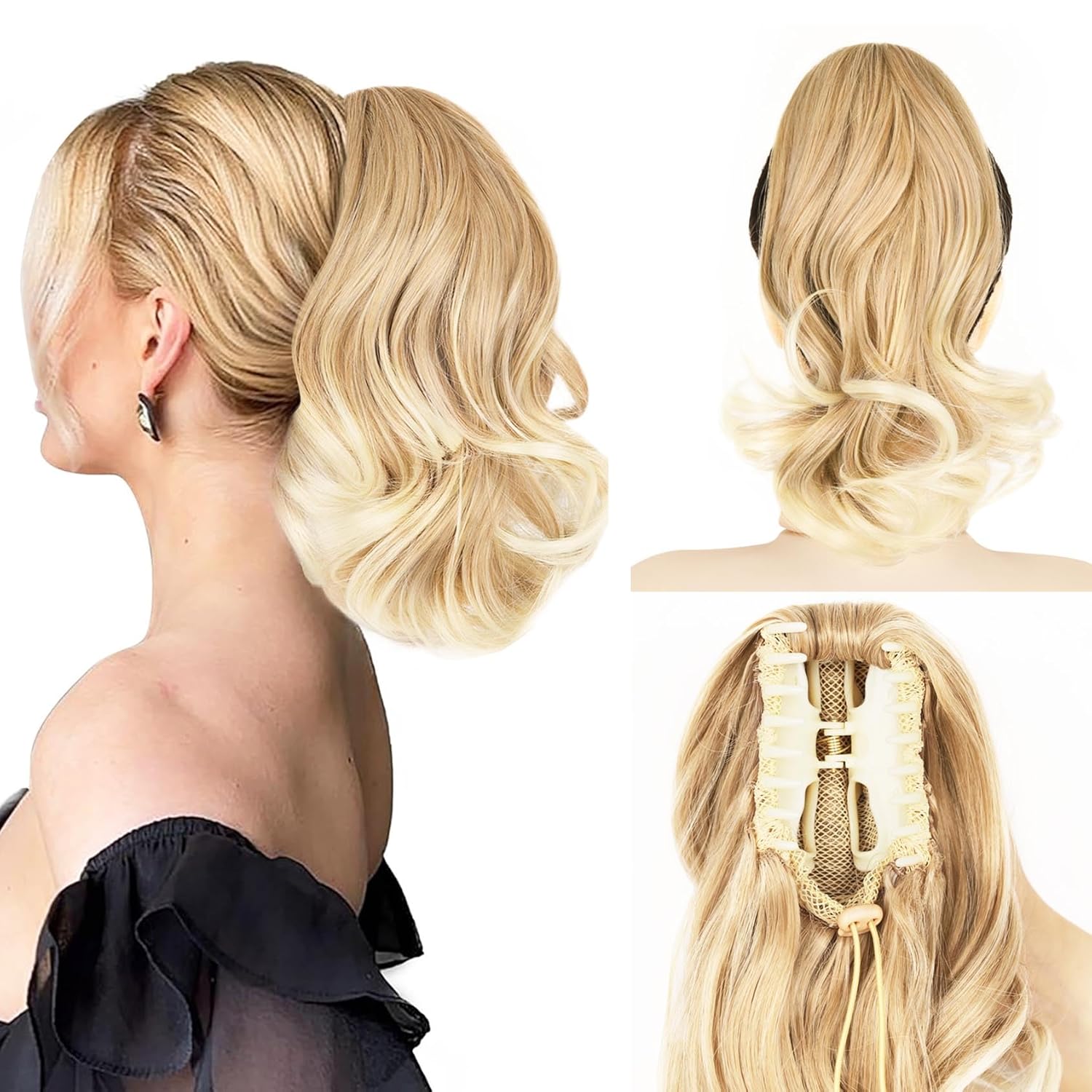 Blond sale avec des extrémités blondes claires