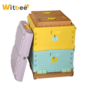Wholesales Newest HDPE Beehive Box Witbee 2 Layers Bee Hives for Sale - Product Image 1