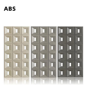 Outdoor ABS Hohl dekorative Wand Backstein dick doppelseitig für Hotel trennwand Moderne Steinblock Schaufenster dekoration - Product Image 4