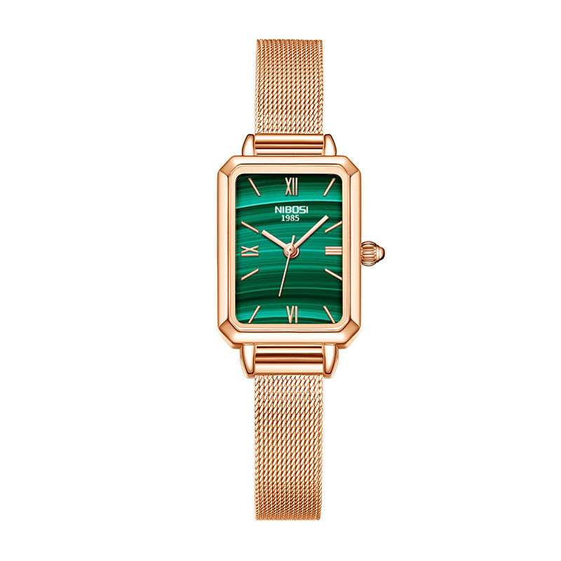 Rose green-Mesh belt