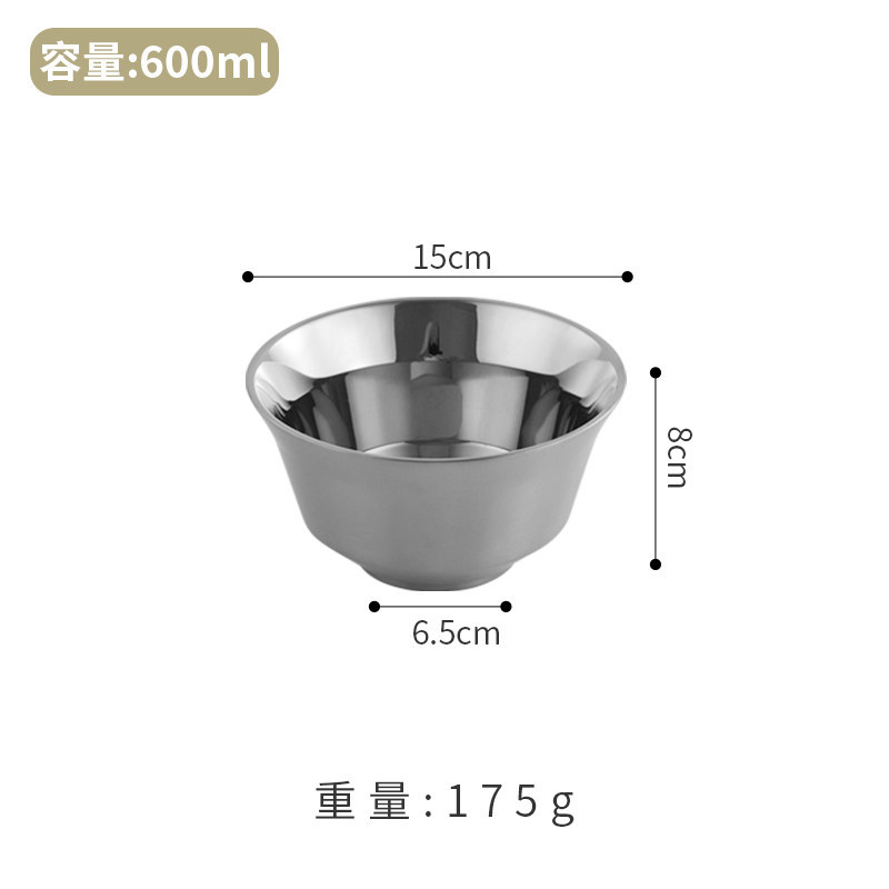Bol diamant 15 cm (argent)