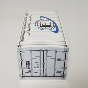 Bloc de notas de cubo de papel impreso personalizado de promoción, Cubo de notas de bloque de papel en forma de contenedor logístico - Product Image 5