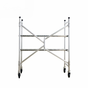 Andamio multifunción de aluminio de alta calidad Plataforma DE TRABAJO Andamio apilable plegable duradero extraíble - Product Image 1