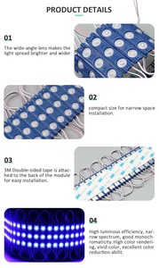 ความสว่างสูงกันน้ำ Ip 65 DC 12V Smd 2835ไฟ Led โมดูลสำหรับกล่องไฟโฆษณากลางแจ้ง - Product Image 5