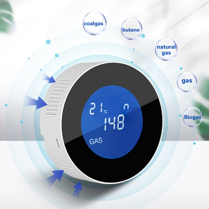 Sensor inteligente de alarma de gas natural Tuya Wifi con función de temperatura, Detector de fugas de gas combustible, pantalla LCD, aplicación Smart Life - Product Image 4