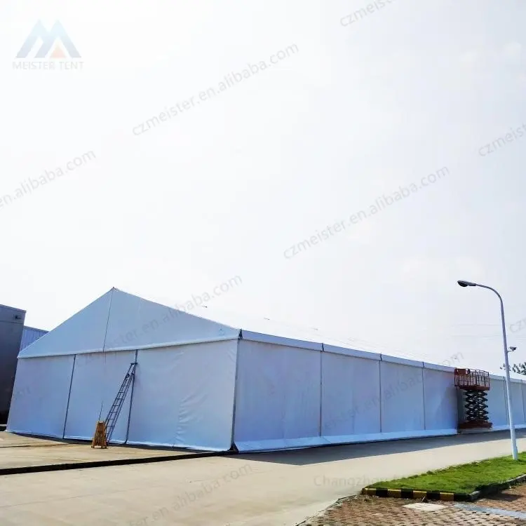 Tenda gudang marquee luar ruangan untuk industri grosir kapasitas besar murah