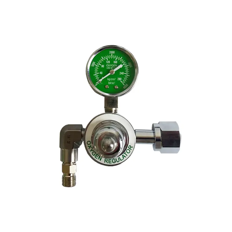 Regolatore di ossigeno monostadio in ottone con uscita Diss, 50psi, CGA540