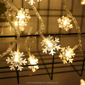 Luces LED navideñas con batería que cambian de Color, luces intermitentes con cadena de copo de nieve para casa, fiesta, boda, Bar y jardín - Product Image 6