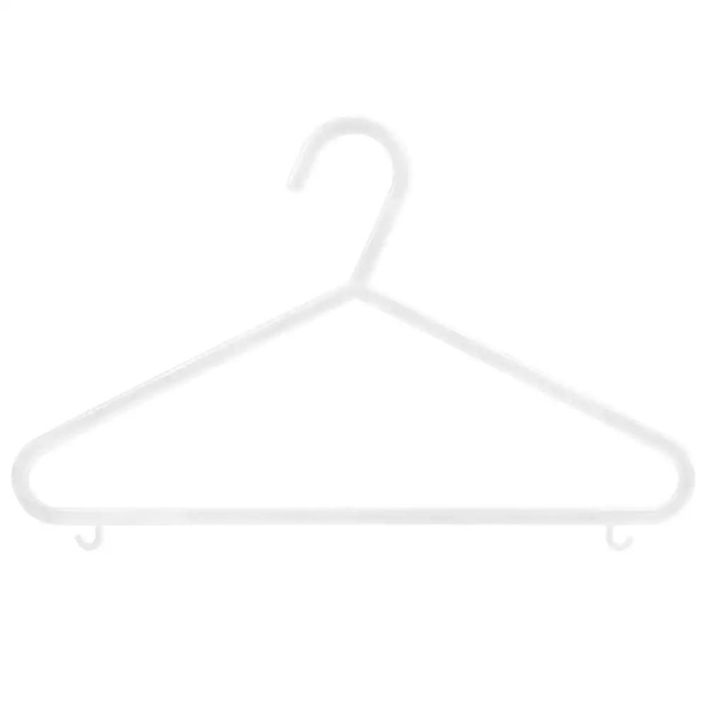 LEEKING Amazon hot selling household multifunctional plastic hanger for clothes with hooks
