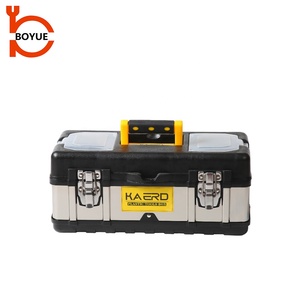 Boyue xách tay thép không gỉ khóa hộp không thấm nước an toàn ổ khóa hộp công cụ với Key mở khóa - Product Image 1