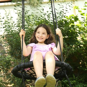 Trẻ em ngoài trời của cây làm tổ đu 60cm Vòng dây treo web nhà sản xuất và nhà cung cấp cho công viên và sân chơi - Product Image 1