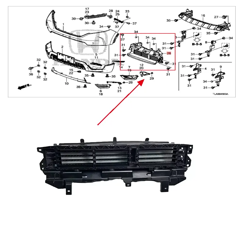 Parte superior del obturador de aire para Honda, 71300-01 AA- 01 ronront ronrille sssembly para Honda C2018 2020-R