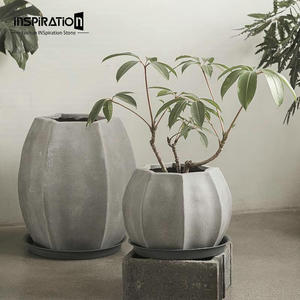 植物用屋外大型プランターポットアンティークフラワーアトランティックスタイル陶器ポットプランター