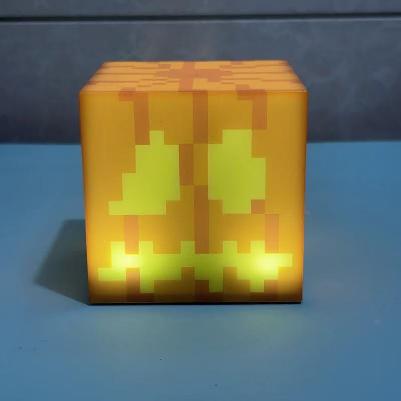 pumpkin lamp-third dimming