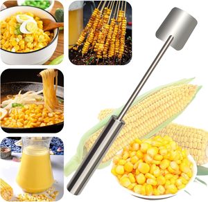 2025 yeni mısır kesici mısır Cob soyucu mısır Cob paslanmaz çelik Splitter aracı mutfak için ergonomik saplı - Product Image 2