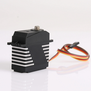 Servolar dijital 45KG Servo RC araba Robot helikopter tekne için 360 derece dişli Arduino Diy kiti için