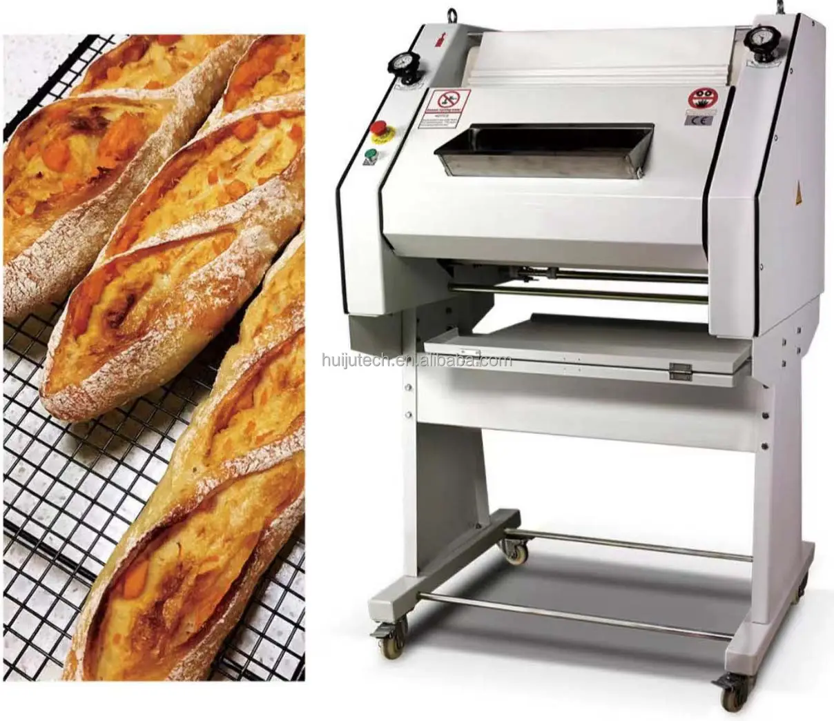 자동적인 빵집 반죽 전기판/기계 축배 빵 만들기 기계를 형성하는 프랑스 바게트 반죽