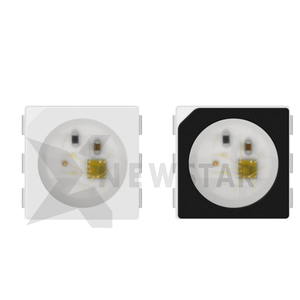 WS2813 Tira de LED direccionable 100 LEDs/M DC5V PCB negro 10mm de ancho IP20 Tira de LED RGB personalizada no impermeable para vacaciones - Product Image 5