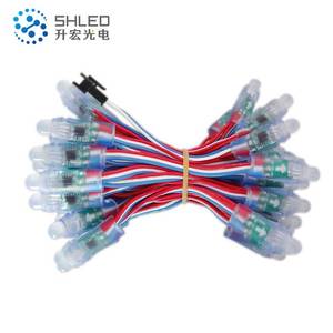 WS2811 Светодиодный пиксельный 12-миллиметровый RGB-узел освещения 5 в 12 В dmx светодиодный пиксельный модуль