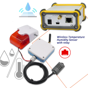 無線温度湿度センサーデジタル温度コントローラリレー工業用ファン付き - Product Image 1