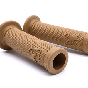 Retro 22mm 7/8'' Motorcycle Rubber Grips Handlebar Hand Grips for <strong>Halley</strong> for Yamaha for Kawasaki for Honda