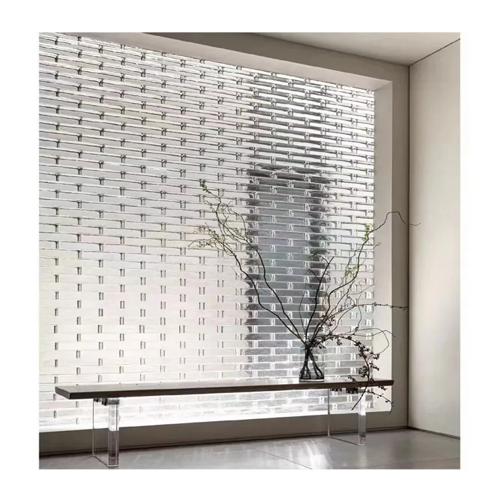 Полупрозрачная элегантность: высококачественные стеклянные кирпичные перегородки для художественных студий-полотно света
